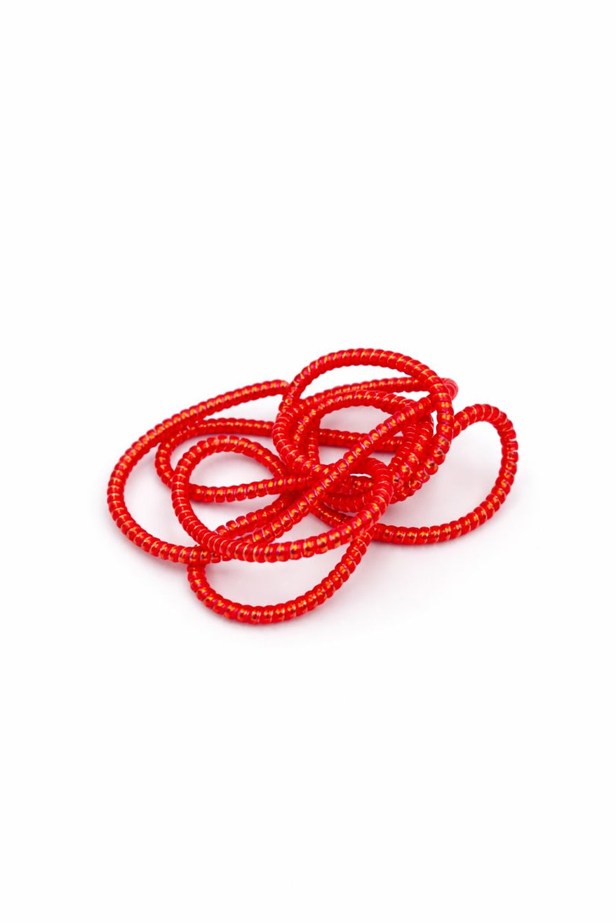 Fire Pearl CoilCurl - Red